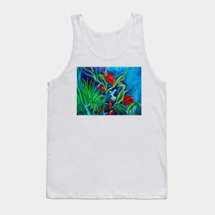 Tropical Flowers Tank Top